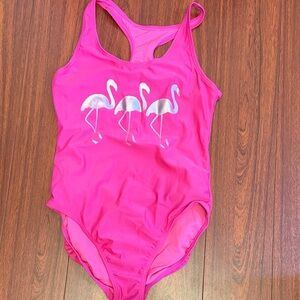 Gap Kids Pink Flamingo Swimsuit